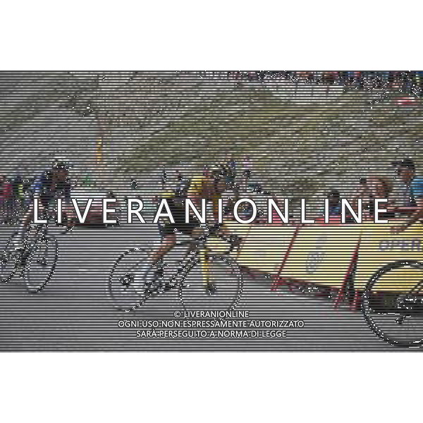 08-09-2023 Vuelta A Espana; Tappa 13 Formigal - Tourmalet; 2023, Jumbo - Visma; Roglic, Primoz; Tourmalet; FOTO STEFANO SIROTTI-AG ALDO LIVERANI SAS
