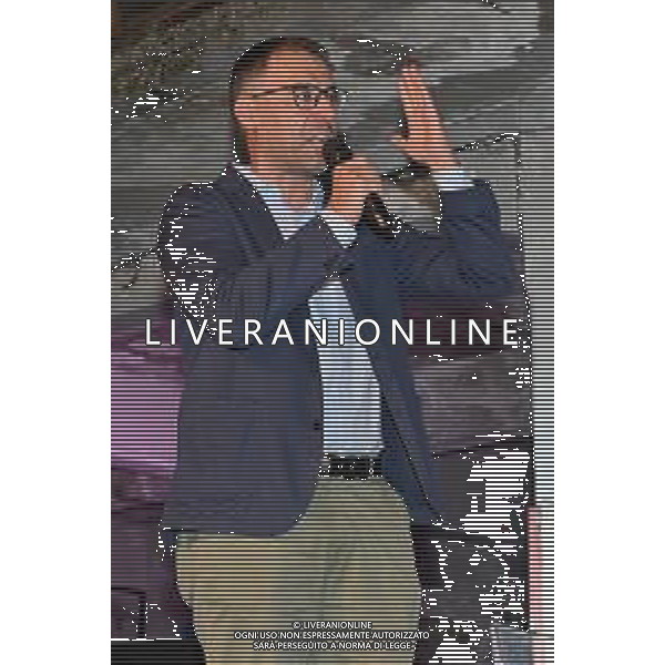 TVRG Festa Unita\' Milano nella foto Vinicio Peluffo Milano 08-09-2023 La Festa dell\'Unita\' presso l\'area dell\'ex macello di viale Molise foto Roberto Garavaglia/ag. Aldo Liverani sas/AGENZIA ALDO LIVERANI SAS