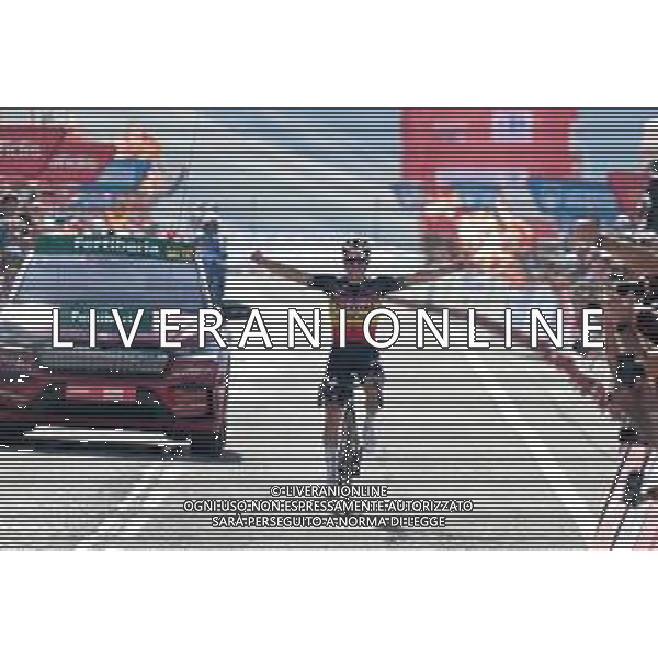 09-09-2023 Vuelta A Espana; Tappa 14 Sauveterre De Bearn - Larra Belagua; 2023, Soudal - Quickstep; Evenepoel, Remco; Larra Belagua; ©SIROTTI/AGENZIA ALDO LIVERANI SAS
