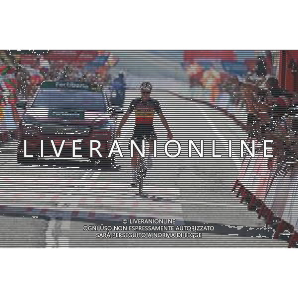 09-09-2023 Vuelta A Espana; Tappa 14 Sauveterre De Bearn - Larra Belagua; 2023, Soudal - Quickstep; Evenepoel, Remco; Larra Belagua; ©SIROTTI/AGENZIA ALDO LIVERANI SAS