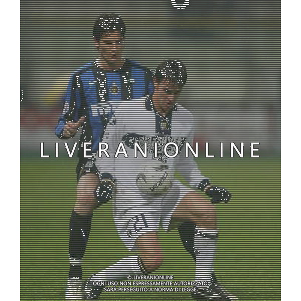 parma 30-11-2005 coppa italia ottavi di finale parma inter nella foto cigarini ph filippo venezia-ag.aldo liverani