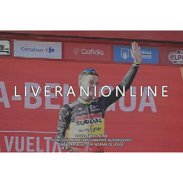 09-09-2023 Vuelta A Espana; Tappa 14 Sauveterre De Bearn - Larra Belagua; 2023, Soudal - Quickstep; Evenepoel, Remco; Larra Belagua; ©SIROTTI/AGENZIA ALDO LIVERANI SAS