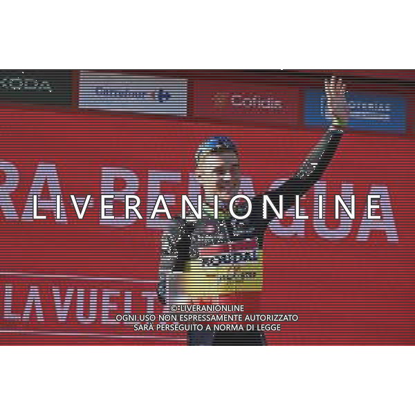 09-09-2023 Vuelta A Espana; Tappa 14 Sauveterre De Bearn - Larra Belagua; 2023, Soudal - Quickstep; Evenepoel, Remco; Larra Belagua; ©SIROTTI/AGENZIA ALDO LIVERANI SAS
