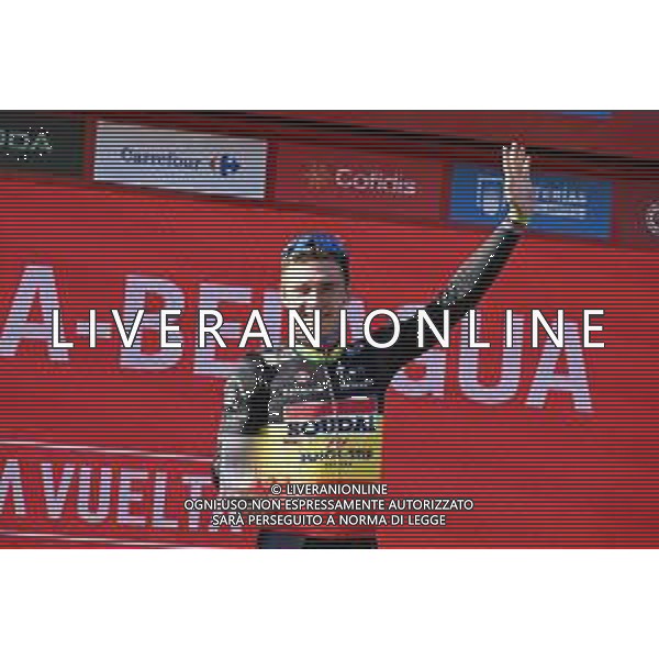 09-09-2023 Vuelta A Espana; Tappa 14 Sauveterre De Bearn - Larra Belagua; 2023, Soudal - Quickstep; Evenepoel, Remco; Larra Belagua; ©SIROTTI/AGENZIA ALDO LIVERANI SAS