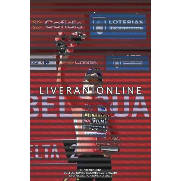 09-09-2023 Vuelta A Espana; Tappa 14 Sauveterre De Bearn - Larra Belagua; 2023, Jumbo - Visma; Kuss, Sepp; Larra Belagua; ©SIROTTI/AGENZIA ALDO LIVERANI SAS