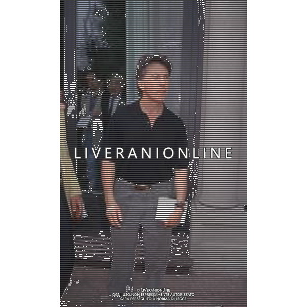 Dia- DUSTIN HOFFMAN ATTORE - RETROSPETTIVA NELLA FOTO A MILANO NELL\'ANNO 1993 PER PARTECIPARE AI TELEGATTI AG ALDO LIVERANI SAS