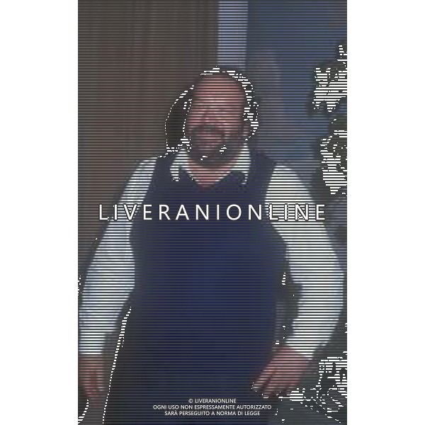 DIAP-RETROSPETTIVA BUD SPENCER PSEUDONIMO DI CARLO PEDERSOLI ATTORE NELLA FOTO BUD SPENCER A TERRAZZA MARTINI A MILANO NELL\'ANNO 1982 AG ALDO LIVERANI SAS