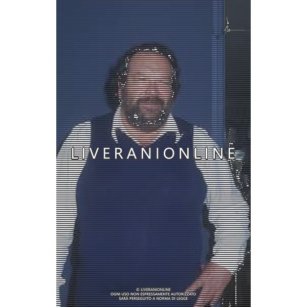 DIAP-RETROSPETTIVA BUD SPENCER PSEUDONIMO DI CARLO PEDERSOLI ATTORE NELLA FOTO BUD SPENCER A TERRAZZA MARTINI A MILANO NELL\'ANNO 1982 AG ALDO LIVERANI SAS