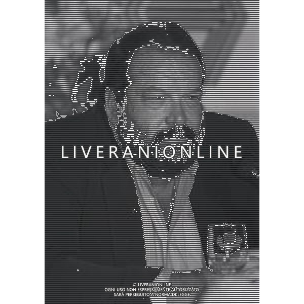 DIAP-RETROSPETTIVA BUD SPENCER PSEUDONIMO DI CARLO PEDERSOLI ATTORE NELLA FOTO BUD SPENCER NELL\'ANNO 1985 AG ALDO LIVERANI SAS 