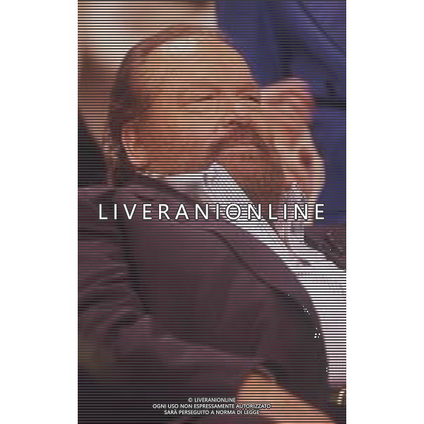 DIAP-RETROSPETTIVA BUD SPENCER PSEUDONIMO DI CARLO PEDERSOLI ATTORE NELLA FOTO BUD SPENCER CON MARISA LAURITO NELL\'ANNO 1992 NELLA TRASMISSIONE TELEVISIVA SERATA D\'ONORE AG ALDO LIVERANI SAS  