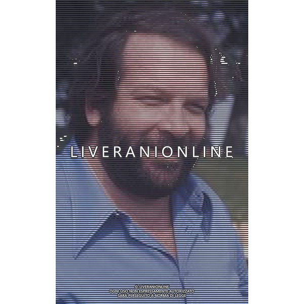 DIAP-RETROSPETTIVA BUD SPENCER PSEUDONIMO DI CARLO PEDERSOLI ATTORE NELLA FOTO BUD SPENCER NELL\'ANNO 1970 AG ALDO LIVERANI SAS   