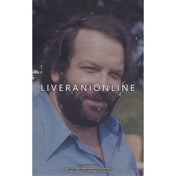 DIAP-RETROSPETTIVA BUD SPENCER PSEUDONIMO DI CARLO PEDERSOLI ATTORE NELLA FOTO BUD SPENCER NELL\'ANNO 1970 AG ALDO LIVERANI SAS   