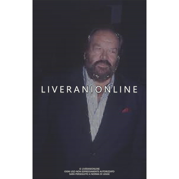 DIAP-RETROSPETTIVA BUD SPENCER PSEUDONIMO DI CARLO PEDERSOLI ATTORE NELLA FOTO BUD SPENCER AG ALDO LIVERANI SAS 