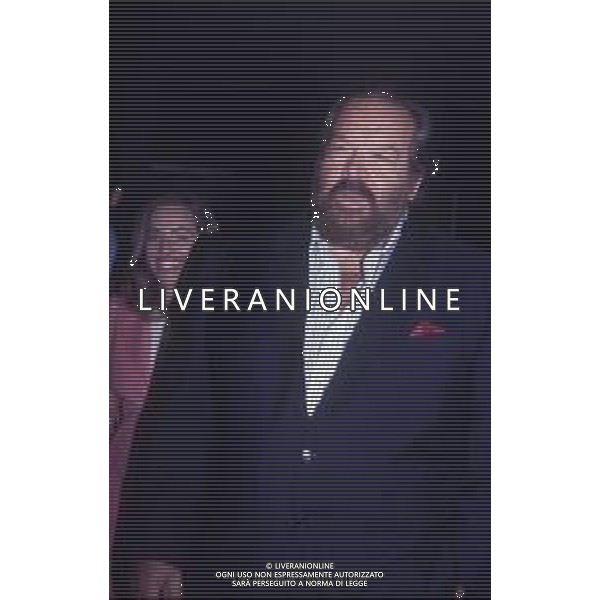 DIAP-RETROSPETTIVA BUD SPENCER PSEUDONIMO DI CARLO PEDERSOLI ATTORE NELLA FOTO BUD SPENCER AG ALDO LIVERANI SAS 