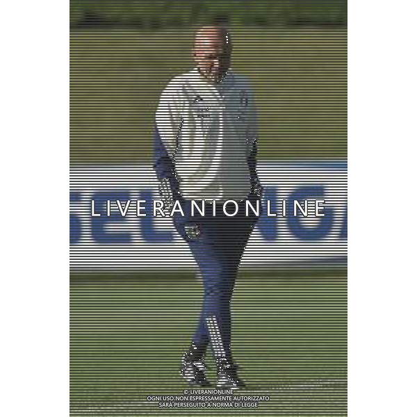 TVRG Allenamento Italia nella foto Luciano Spalletti allenatore Italia Carnago (VA) 11-09-2023 Allenamento della Nazionale Italiana presso il centro sportivo di Milanello in preparazione della gara contro l\'Ucraina valevole per le qualificazioni a UEFA Euro 2024 foto Roberto Garavaglia/ag. Aldo Liverani sas