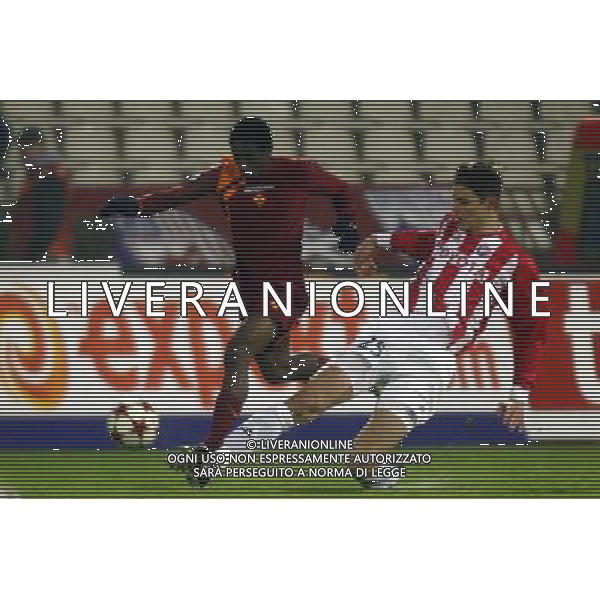 BELGRADO 1 DICEMBRE 2005 STELLA ROSSA - ROMA COPPA UEFA NELLA FOTO: NONDA FOTO ALDO LIVERANI
