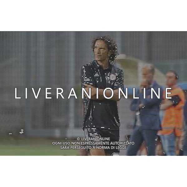 coach Mirko Cudini (Calcio Foggia 1920) during the Italian soccer Serie C match Calcio Foggia vs Giugliano Calcio 1928 on September 11, 2023 at Pino Zaccheria Stadium in Foggia, Italy. Photo by Emmanuele Mastrodonato/ag. Aldo Liverani sas/AGENZIA ALDO LIVERANI SAS