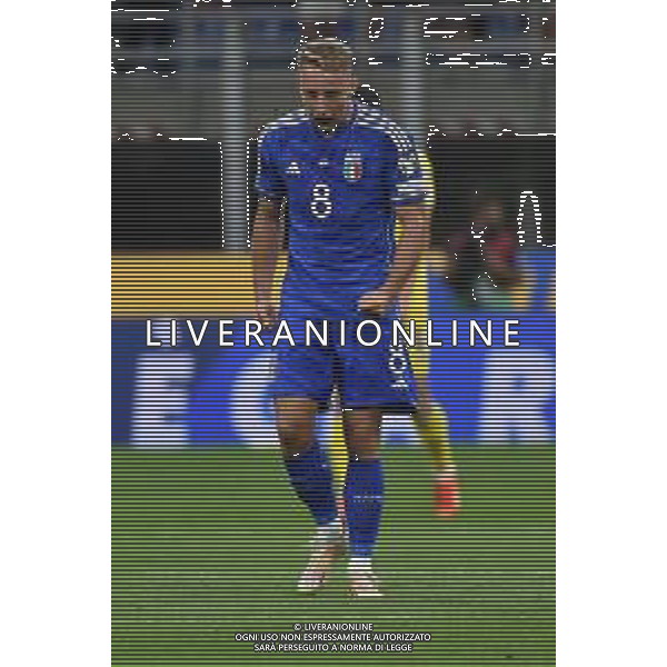 Italia vs Ucraina nella foto Davide Frattesi (Italia) esulta dopo il gol dell\'1 a 0 Milano 12-09-2023 Stadio Giuseppe Meazza - San Siro Gruppo C di qualificazione a UEFA EURO 2024 foto Roberto Garavaglia/ag. Aldo Liverani sas