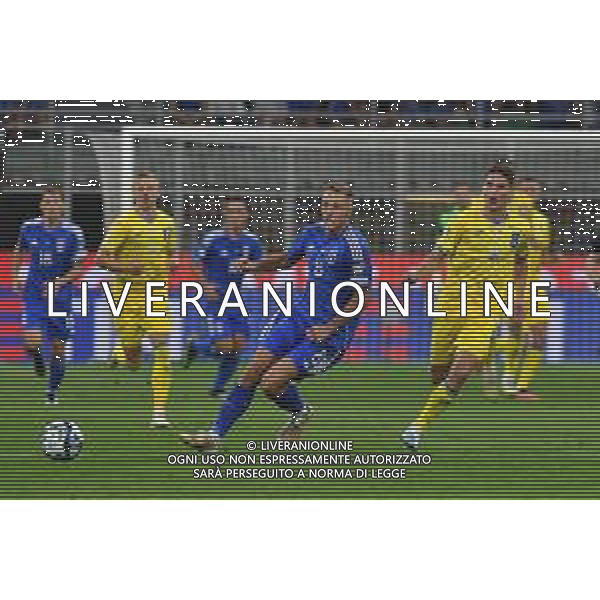 TVMV-Milano 12.09.2023 Stadio Giuseppe Meazza ©Manuela Viganti/Agenzia Aldo Liverani Italia vs Ucraina Qualificazioni Europeo 2024 Nella foto: davide frattesi e georgiy sudakov ©Viganti/AGENZIA ALDO LIVERANI SAS