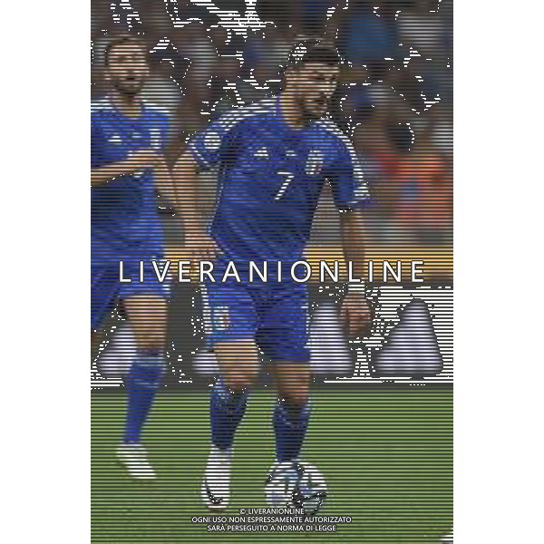 Italia vs Ucraina nella foto Riccardo Orsolini (Italia) Milano 12-09-2023 Stadio Giuseppe Meazza - San Siro Gruppo C di qualificazione a UEFA EURO 2024 foto Roberto Garavaglia/ag. Aldo Liverani sas