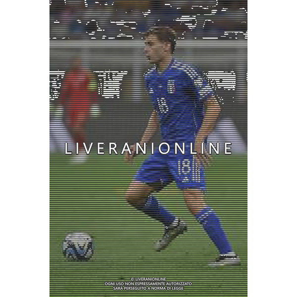 Italia vs Ucraina nella foto Nicolo\' Barella (Italia) Milano 12-09-2023 Stadio Giuseppe Meazza - San Siro Gruppo C di qualificazione a UEFA EURO 2024 foto Roberto Garavaglia/ag. Aldo Liverani sas