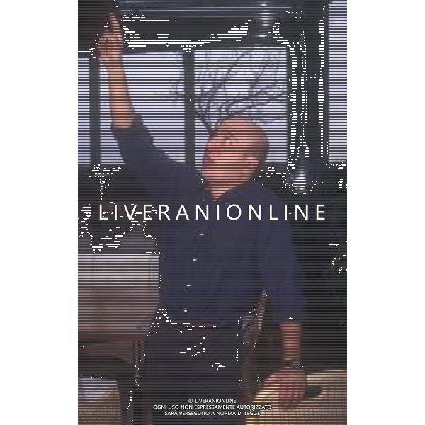 DIAP-RETROSPETTIVA CLAUDIO BISIO ATTORE NELLA FOTO CLAUDIO BISIO NELL\'ANNO 2000 A MILANO AG ALDO LIVERANI SAS