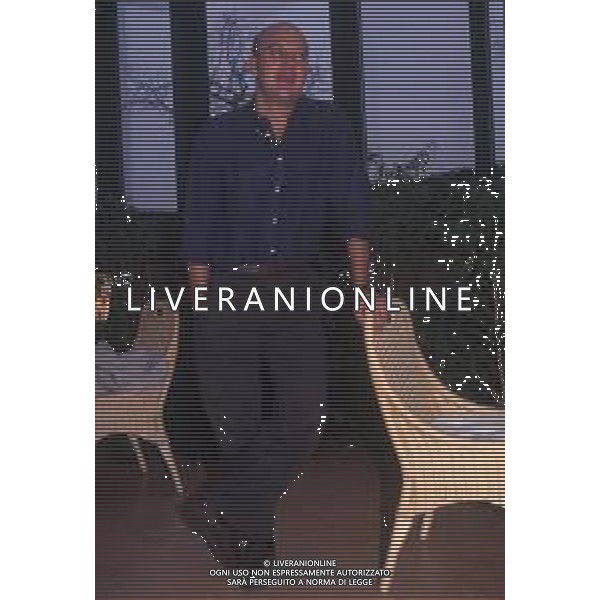 DIAP-RETROSPETTIVA CLAUDIO BISIO ATTORE NELLA FOTO CLAUDIO BISIO NELL\'ANNO 2000 A MILANO AG ALDO LIVERANI SAS