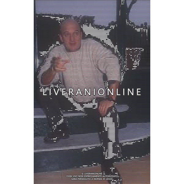 DIAP-RETROSPETTIVA CLAUDIO BISIO ATTORE NELLA FOTO CLAUDIO BISIO NELL\'ANNO 2000 A MILANO AG ALDO LIVERANI SAS