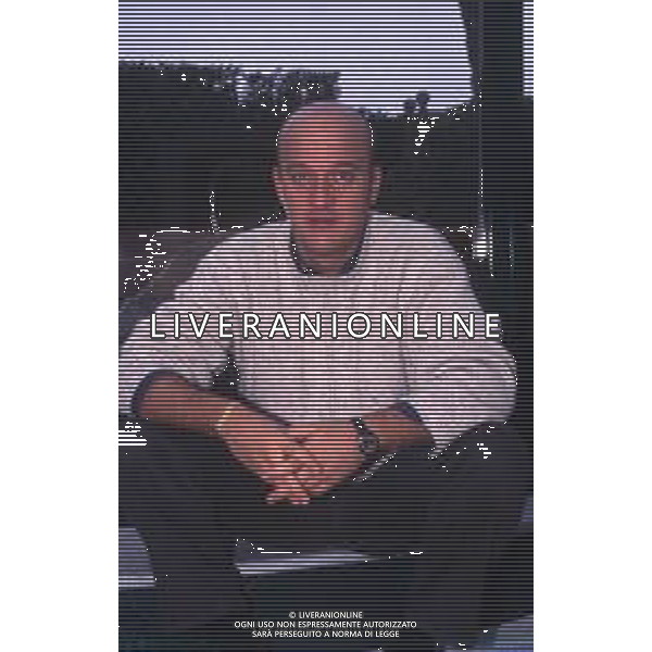 DIAP-RETROSPETTIVA CLAUDIO BISIO ATTORE NELLA FOTO CLAUDIO BISIO NELL\'ANNO 2000 A MILANO AG ALDO LIVERANI SAS