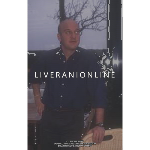 DIAP-RETROSPETTIVA CLAUDIO BISIO ATTORE NELLA FOTO CLAUDIO BISIO NELL\'ANNO 2000 A MILANO AG ALDO LIVERANI SAS