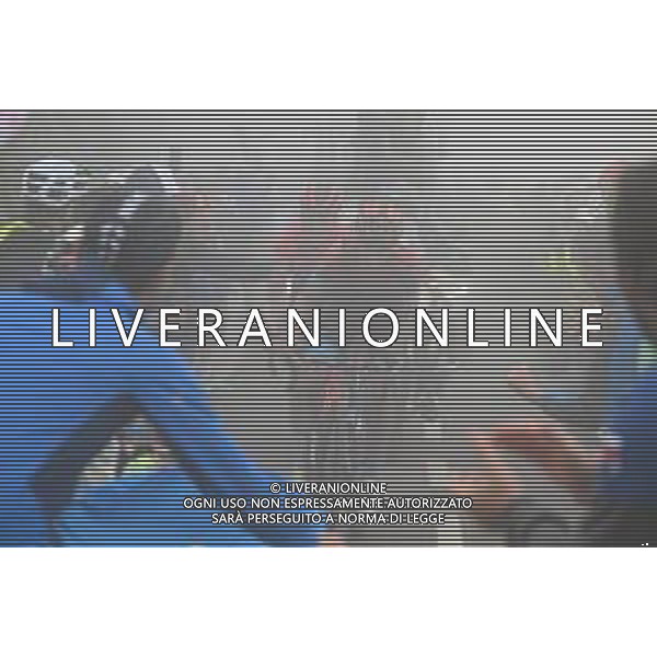 13-09-2023 Vuelta A Espana; Tappa 17 Ribadesella - Alto De L\'angliru; 2023, Jumbo - Visma; 2023, Bahrain - Victorious; Kuss, Sepp; Landa Meana, Mikel; Alto De L\'angliru; FOTO STEFANO SIROTTI-AG ALDO LIVERANI SAS