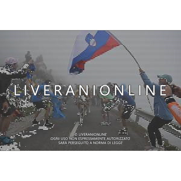 13-09-2023 Vuelta A Espana; Tappa 17 Ribadesella - Alto De L\'angliru; 2023, Jumbo - Visma; Roglic, Primoz; Vingegaard, Jonas; Alto De L\'angliru; FOTO STEFANO SIROTTI-AG ALDO LIVERANI SAS
