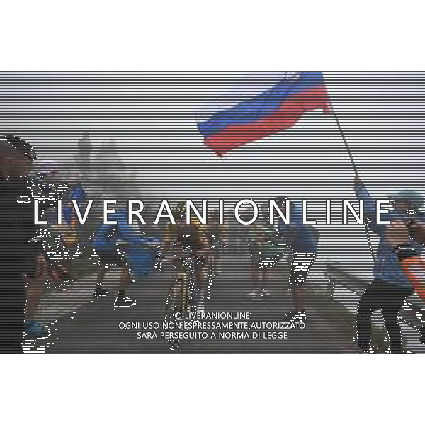 13-09-2023 Vuelta A Espana; Tappa 17 Ribadesella - Alto De L\'angliru; 2023, Jumbo - Visma; Roglic, Primoz; Vingegaard, Jonas; Alto De L\'angliru; FOTO STEFANO SIROTTI-AG ALDO LIVERANI SAS