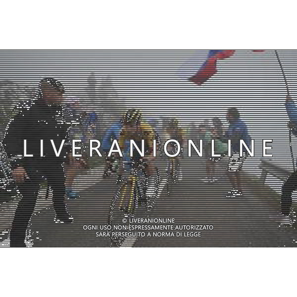 13-09-2023 Vuelta A Espana; Tappa 17 Ribadesella - Alto De L\'angliru; 2023, Jumbo - Visma; Roglic, Primoz; Vingegaard, Jonas; Alto De L\'angliru; FOTO STEFANO SIROTTI-AG ALDO LIVERANI SAS