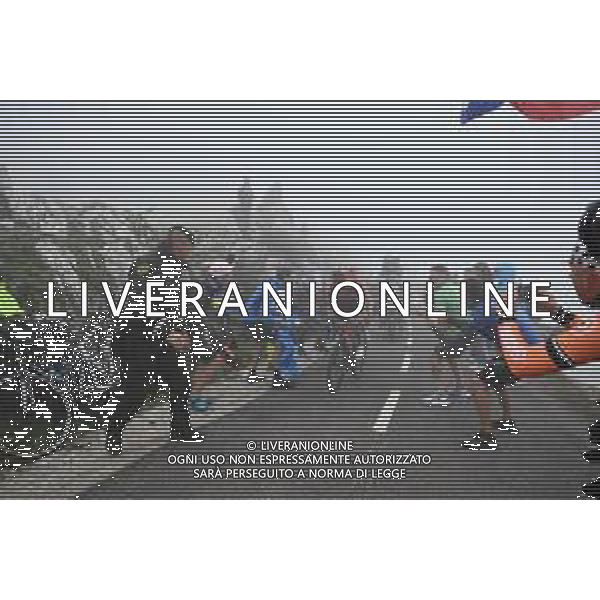13-09-2023 Vuelta A Espana; Tappa 17 Ribadesella - Alto De L\'angliru; 2023, Bahrain - Victorious; Landa Meana, Mikel; Alto De L\'angliru; FOTO STEFANO SIROTTI-AG ALDO LIVERANI SAS