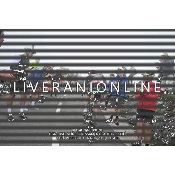13-09-2023 Vuelta A Espana; Tappa 17 Ribadesella - Alto De L\'angliru; 2023, Bora - Hansgrohe; Vlasov, Aleksandr; Alto De L\'angliru; ©SIROTTI/AGENZIA ALDO LIVERANI SAS