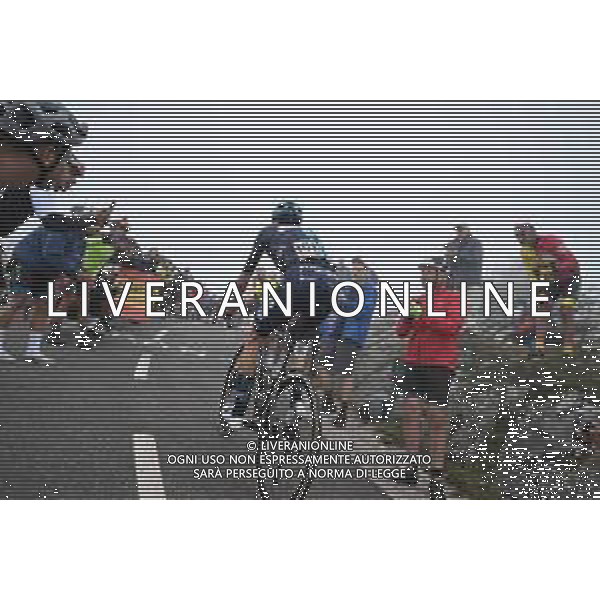13-09-2023 Vuelta A Espana; Tappa 17 Ribadesella - Alto De L\'angliru; 2023, Dsm - Firmenich; Bardet, Romain; Alto De L\'angliru; ©SIROTTI/AGENZIA ALDO LIVERANI SAS