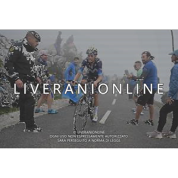 13-09-2023 Vuelta A Espana; Tappa 17 Ribadesella - Alto De L\'angliru; 2023, Movistar; Mas, Enric; Alto De L\'angliru; ©SIROTTI/AGENZIA ALDO LIVERANI SAS