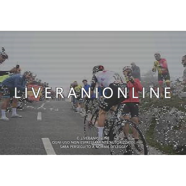 13-09-2023 Vuelta A Espana; Tappa 17 Ribadesella - Alto De L\'angliru; 2023, Uae Emirates; Almeida, Joao; Alto De L\'angliru; ©SIROTTI/AGENZIA ALDO LIVERANI SAS