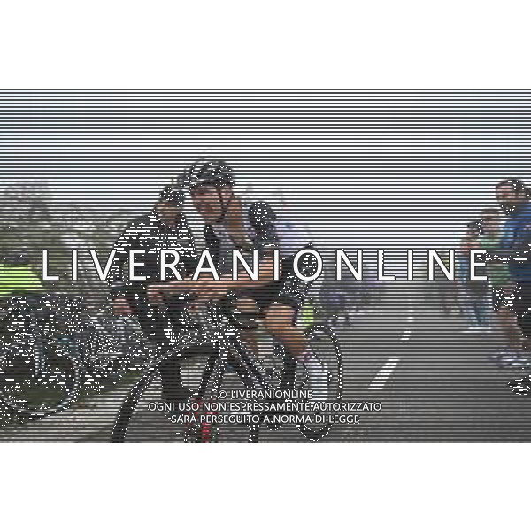 13-09-2023 Vuelta A Espana; Tappa 17 Ribadesella - Alto De L\'angliru; 2023, Uae Emirates; Almeida, Joao; Alto De L\'angliru; ©SIROTTI/AGENZIA ALDO LIVERANI SAS