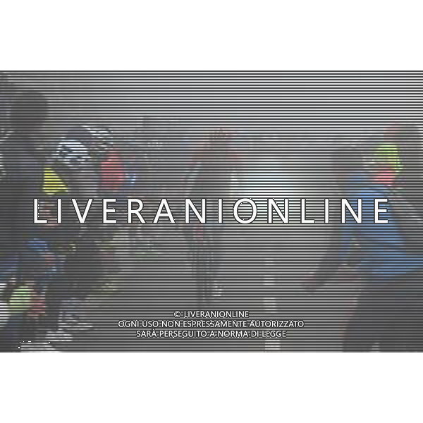 13-09-2023 Vuelta A Espana; Tappa 17 Ribadesella - Alto De L\'angliru; 2023, Bahrain - Victorious; Poels, Wouter; Alto De L\'angliru; ©SIROTTI/AGENZIA ALDO LIVERANI SAS