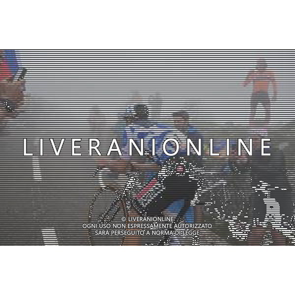 13-09-2023 Vuelta A Espana; Tappa 17 Ribadesella - Alto De L\'angliru; 2023, Soudal - Quickstep; Evenepoel, Remco; Alto De L\'angliru; ©SIROTTI/AGENZIA ALDO LIVERANI SAS