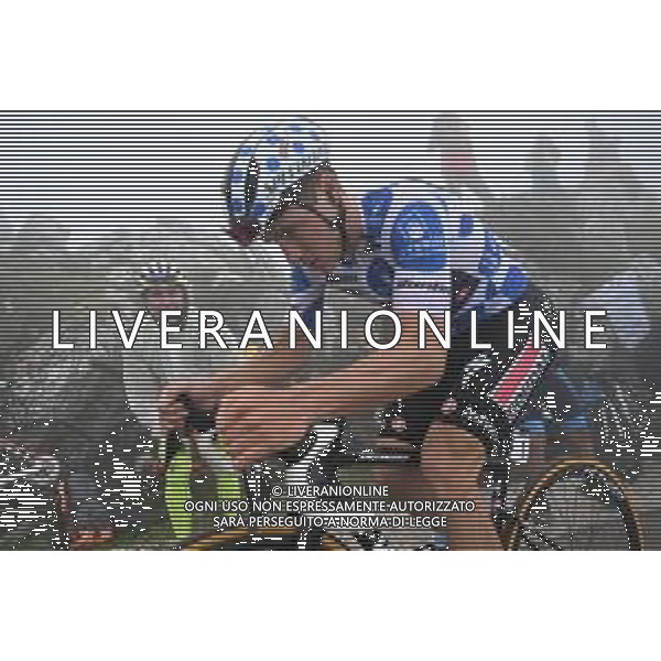 13-09-2023 Vuelta A Espana; Tappa 17 Ribadesella - Alto De L\'angliru; 2023, Soudal - Quickstep; Evenepoel, Remco; Alto De L\'angliru; ©SIROTTI/AGENZIA ALDO LIVERANI SAS