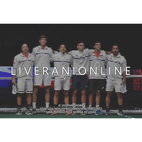 Davis Cup 2023 Unipol Arena 15 Settembre Italia vs Cile Nella foto: Nazionale Cilena FOTO ANDREA ROSITO-AG ALDO LIVERANI SAS