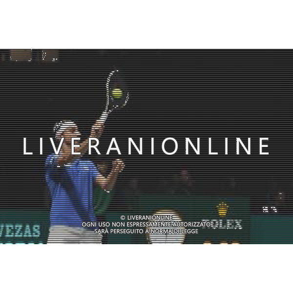 Davis Cup 2023 Unipol Arena 15 Settembre Italia vs Cile Nella foto: Lorenzo Sonego ©Andrea Rosito/AGENZIA ALDO LIVERANI SAS
