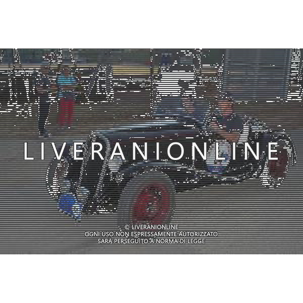 IMOLA 15 09 2023 \'GRAN PREMIO NUVOLARI\' RITORNA A IMOLA TUTTO IL FASCINO DELLE AUTO STORICHE NELLA FOTO PASSAGGIO DELLE AUTO STORICHE ALTEZZA VARIANTE ALTA (CURVA GRESINI) ©SANNA/AGENZIA ALDO LIVERANI SAS