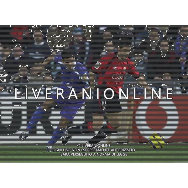 Getafe Madrid (SPA) 19-11-2005 liga spagnola 1 division 2005/06 getafe c.f. sad-club atletico osasuna 0:0 nella foto javier flano e gavilan ph marco luzzani/ag aldo liverani s.a.s.