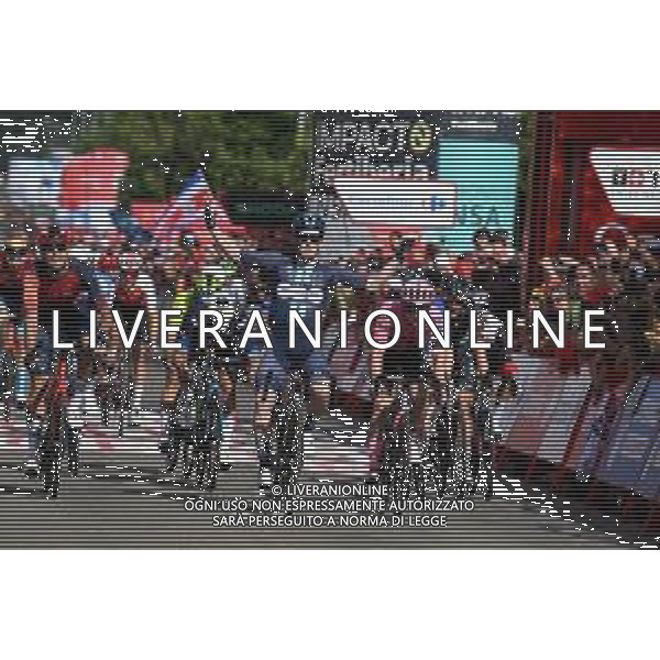 15-09-2023 Vuelta A Espana; Tappa 19 La Baneza - Iscar; 2023, Dsm - Firmenich; 2023, Ineos Grenadiers; 2023, Ef Education - Easypost; Dainese, Alberto; Ganna, Filippo; Van Den Berg, Marijn; Iscar;