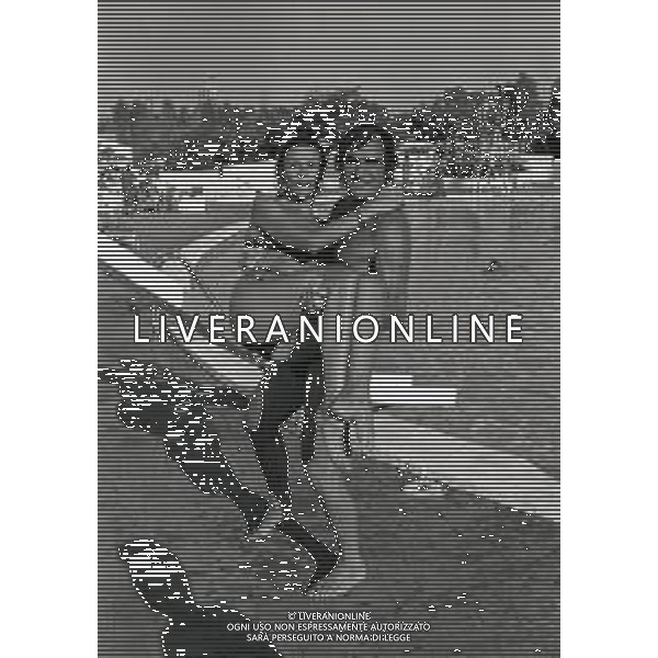 RETROSPETTIVA GINO SANTERCOLE CON MELU\' VALENTE NELLA FOTO GINO SANTERCOLE CON MELU\' VALENTE AG ALDO LIVERANI SAS
