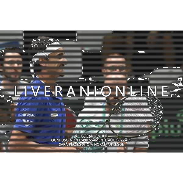 Davis Cup 2023 Unipol Arena 15 Settembre Italia vs Cile Nella foto: Lorenzo Sonego FOTO ANDREA ROSITO-AG ALDO LIVERANI SAS